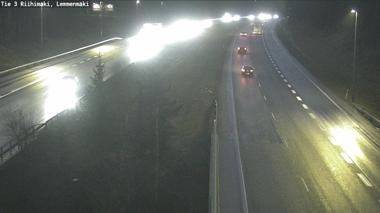 Weather Camera Image Road 3 Riihimäki, Lemmenmäki, Riihimäki, Kanta-Häme