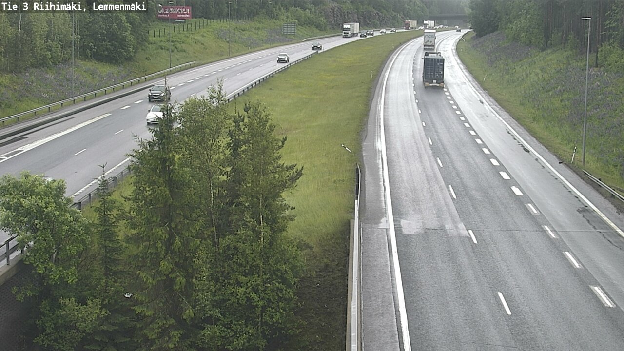 Weather Camera Image Road 3 Riihimäki, Lemmenmäki, Riihimäki, Kanta-Häme