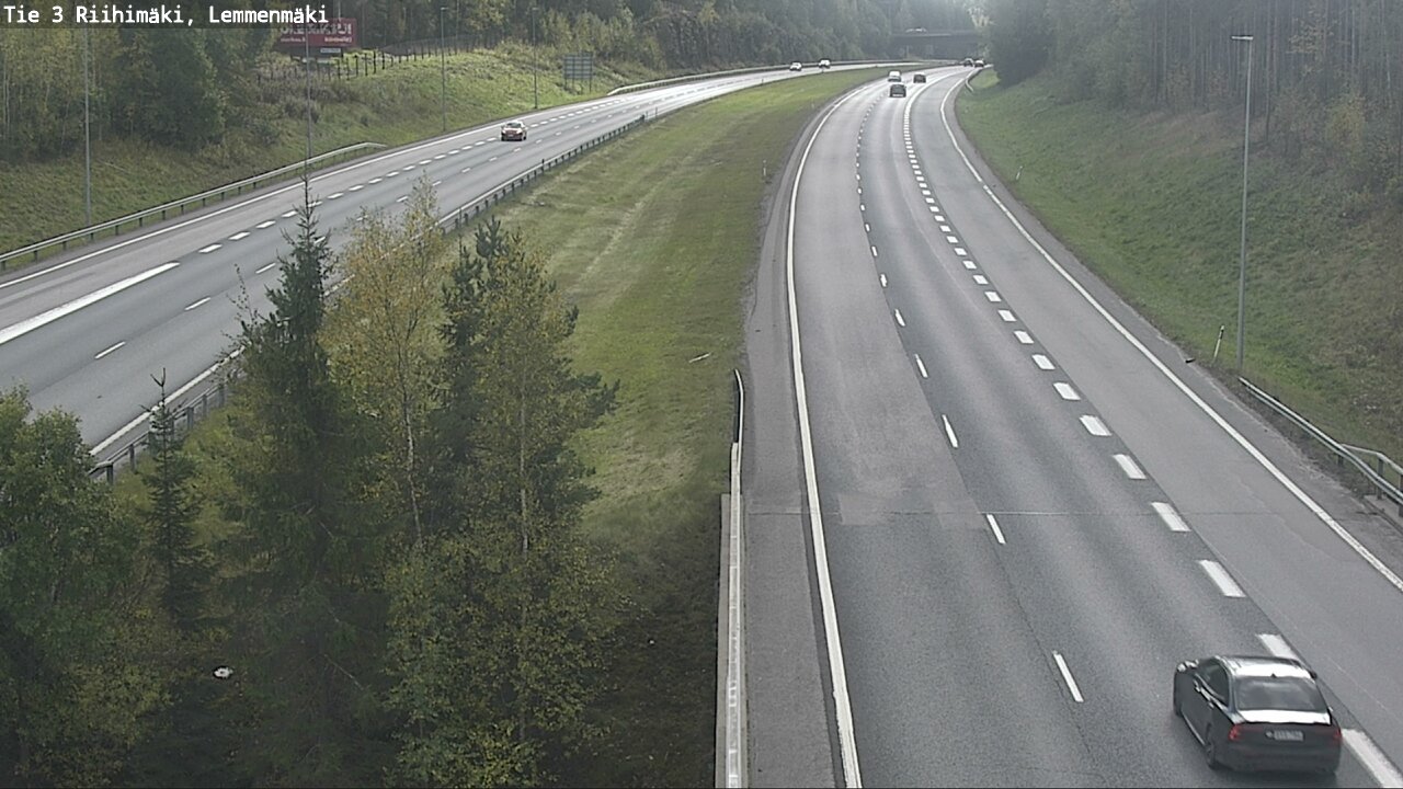 Weather Camera Image Väg 3 Riihimäki, Lemmenmäki, Riihimäki, Kanta-Häme