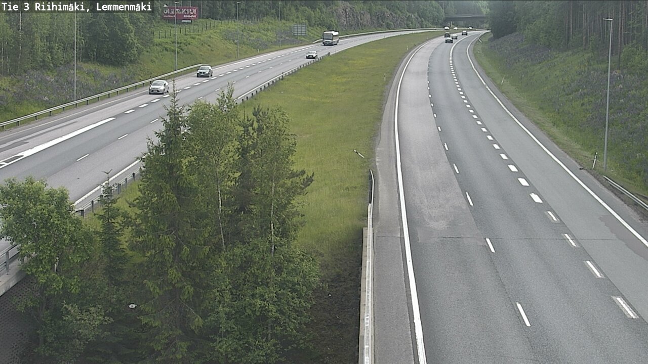 Kelikamerat Kuva Tie 3 Riihimäki, Lemmenmäki, Riihimäki, Kanta-Häme