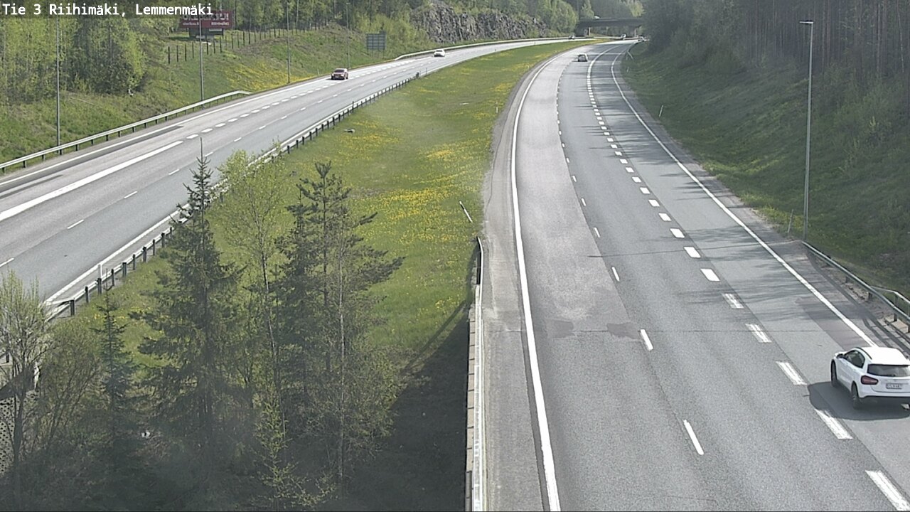 Weather Camera Image Väg 3 Riihimäki, Lemmenmäki, Riihimäki, Kanta-Häme