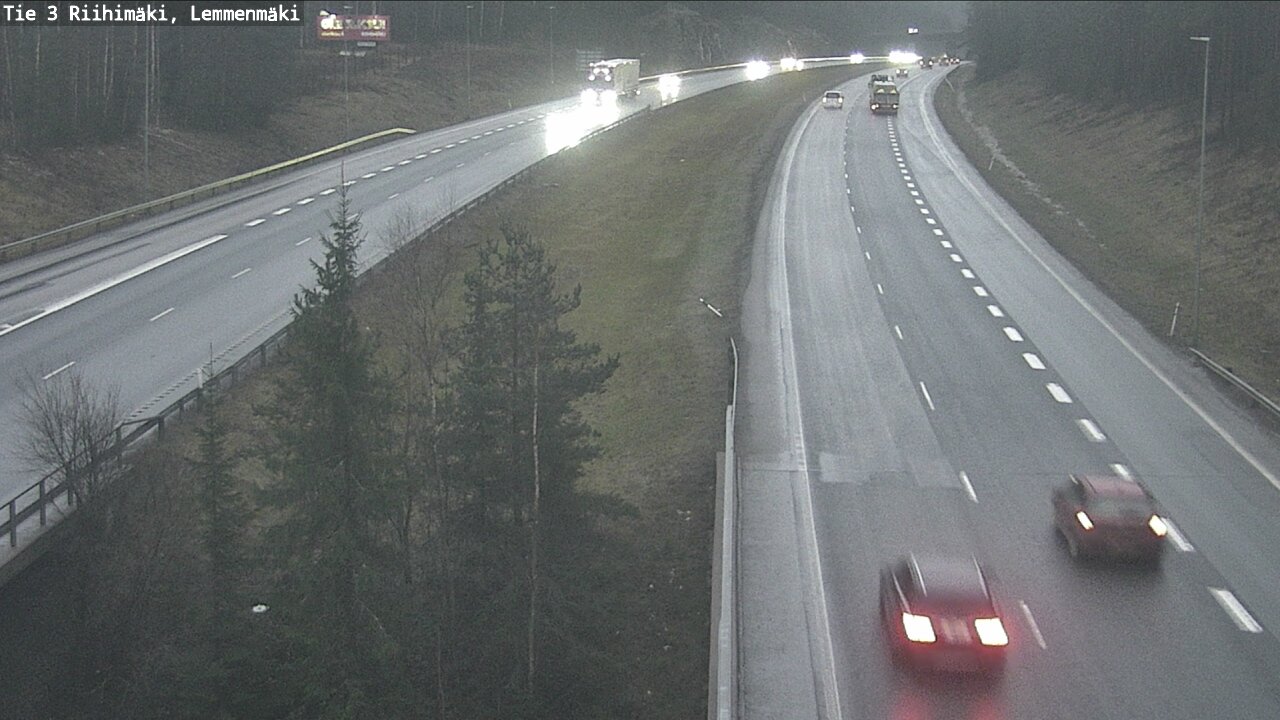 Weather Camera Image Road 3 Riihimäki, Lemmenmäki, Riihimäki, Kanta-Häme