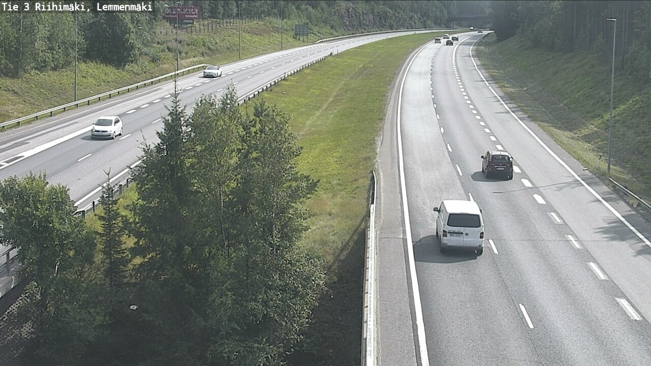 Weather Camera Image Road 3 Riihimäki, Lemmenmäki, Riihimäki, Kanta-Häme