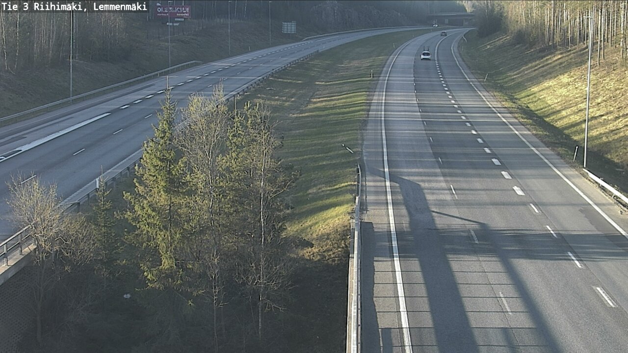 Weather Camera Image Road 3 Riihimäki, Lemmenmäki, Riihimäki, Kanta-Häme