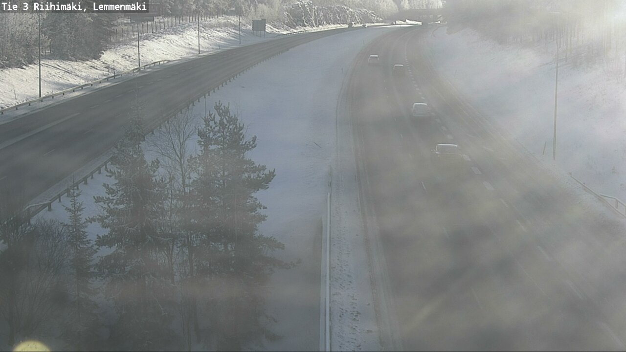 Weather Camera Image Väg 3 Riihimäki, Lemmenmäki, Riihimäki, Kanta-Häme