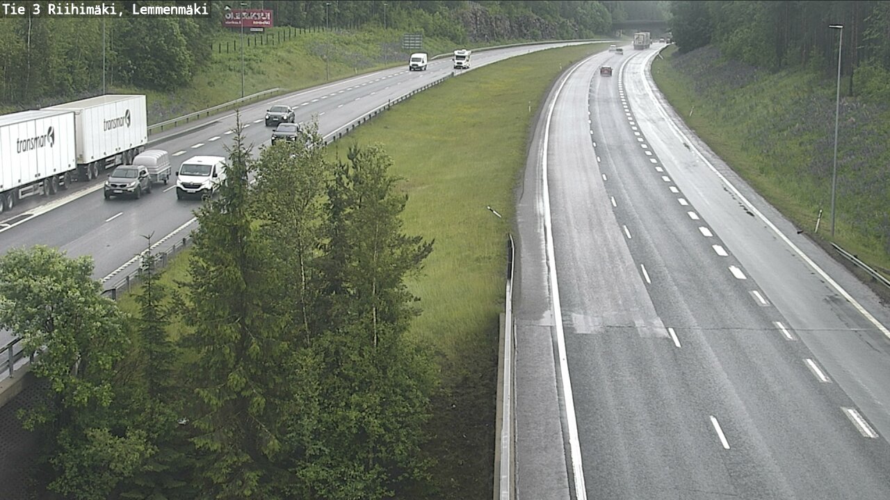 Weather Camera Image Road 3 Riihimäki, Lemmenmäki, Riihimäki, Kanta-Häme