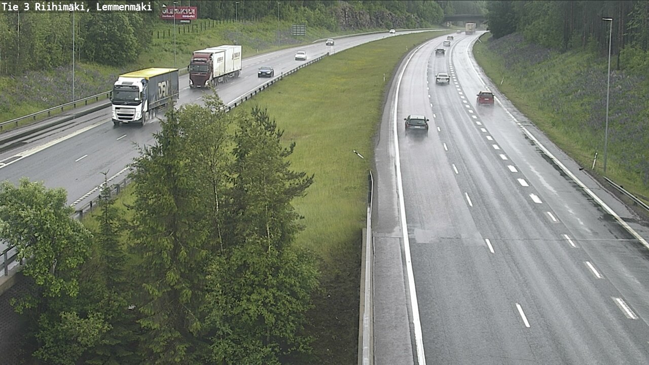 Weather Camera Image Road 3 Riihimäki, Lemmenmäki, Riihimäki, Kanta-Häme