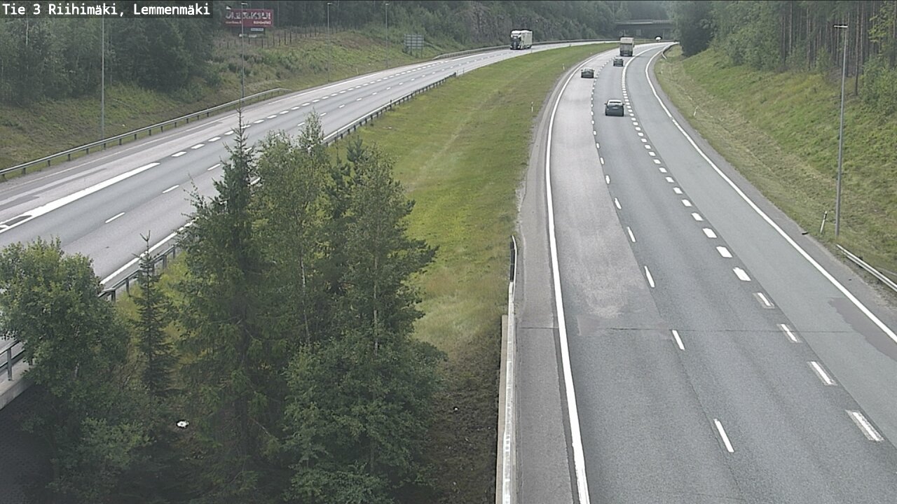 Weather Camera Image Road 3 Riihimäki, Lemmenmäki, Riihimäki, Kanta-Häme