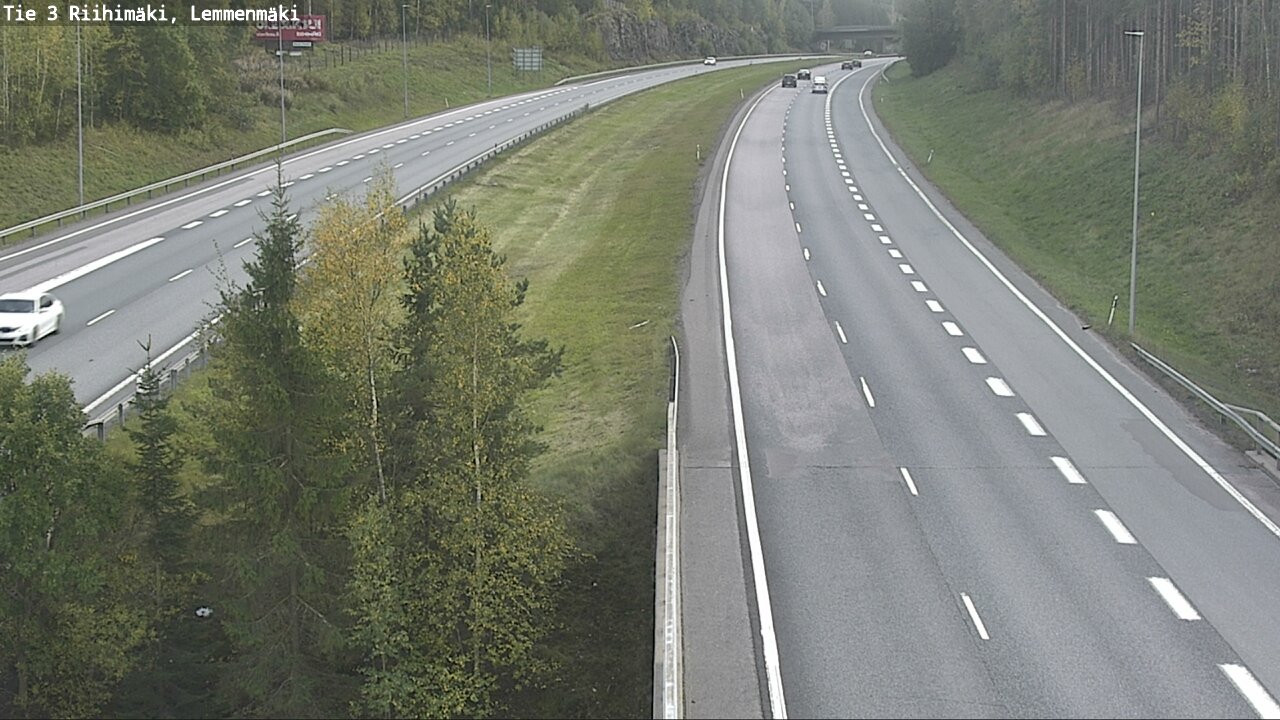 Weather Camera Image Road 3 Riihimäki, Lemmenmäki, Riihimäki, Kanta-Häme
