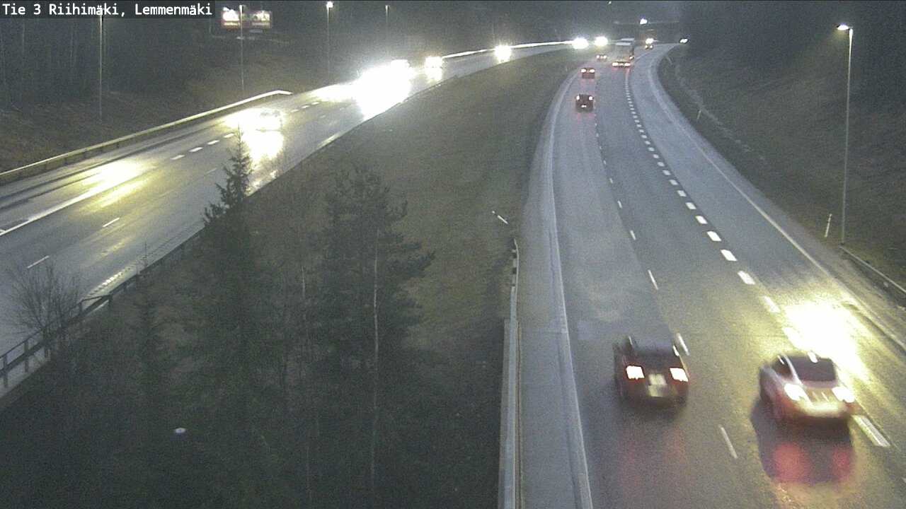 Weather Camera Image Road 3 Riihimäki, Lemmenmäki, Riihimäki, Kanta-Häme
