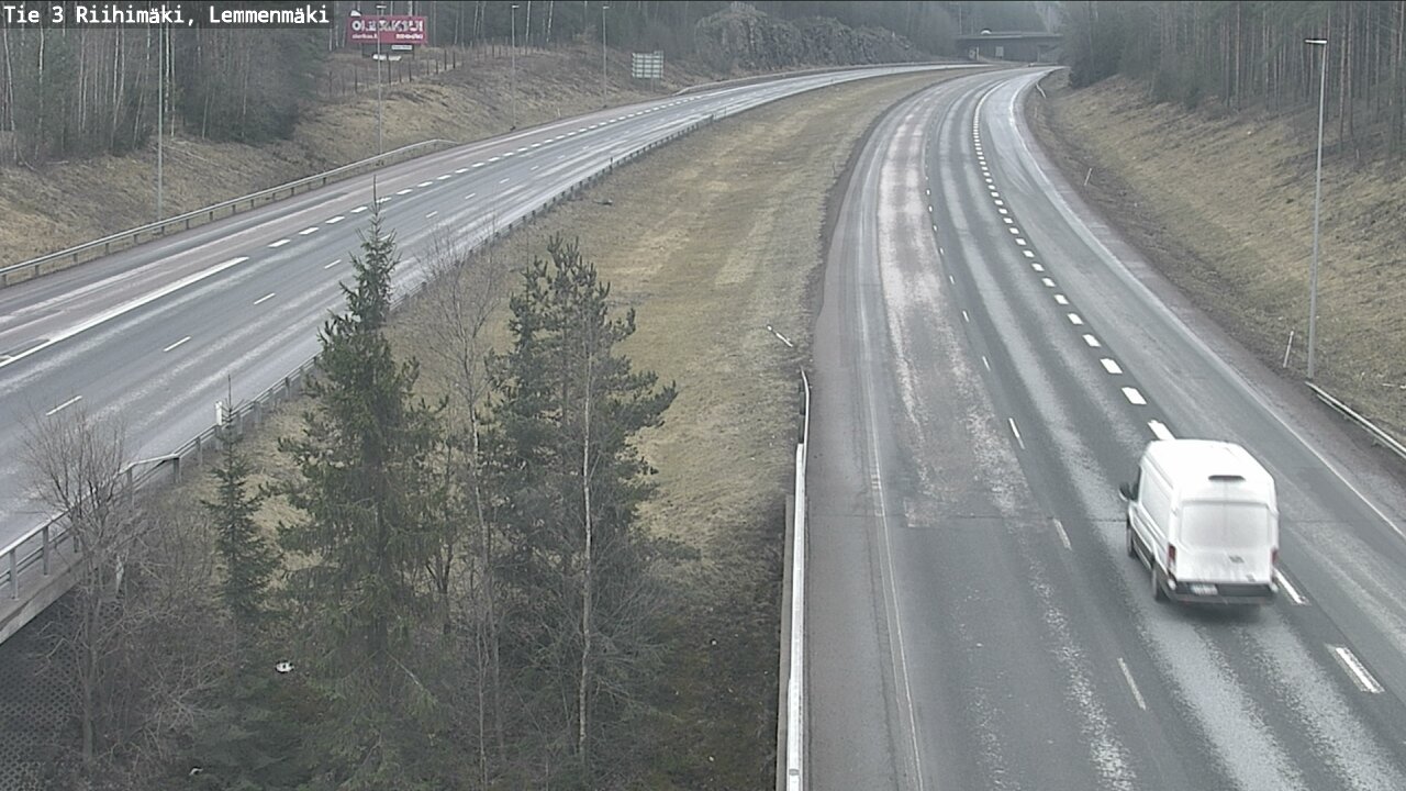 Weather Camera Image Road 3 Riihimäki, Lemmenmäki, Riihimäki, Kanta-Häme