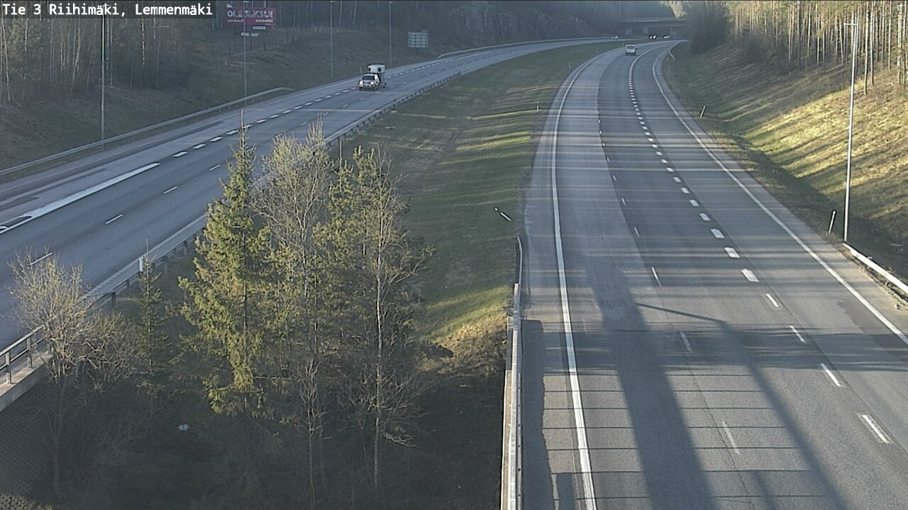 Weather Camera Image Road 3 Riihimäki, Lemmenmäki, Riihimäki, Kanta-Häme