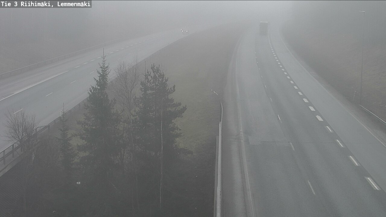 Weather Camera Image Road 3 Riihimäki, Lemmenmäki, Riihimäki, Kanta-Häme