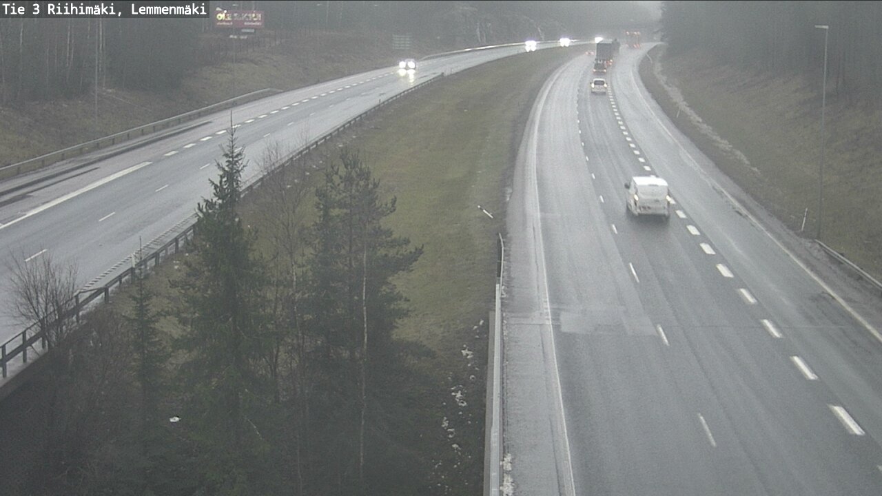 Weather Camera Image Road 3 Riihimäki, Lemmenmäki, Riihimäki, Kanta-Häme