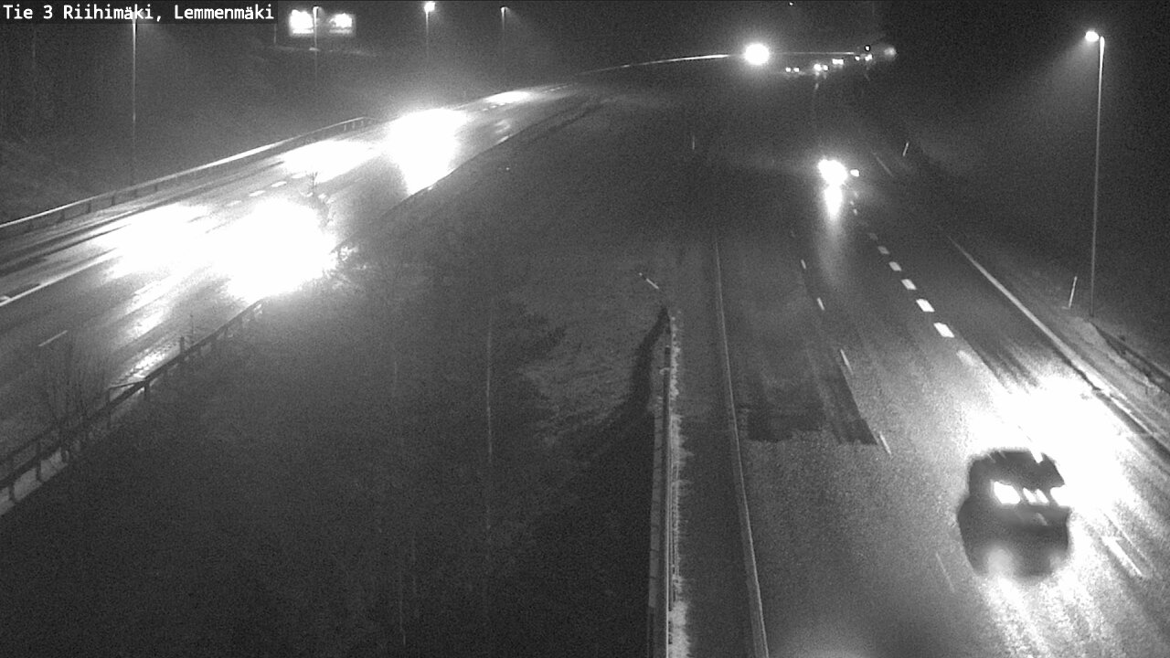 Weather Camera Image Road 3 Riihimäki, Lemmenmäki, Riihimäki, Kanta-Häme