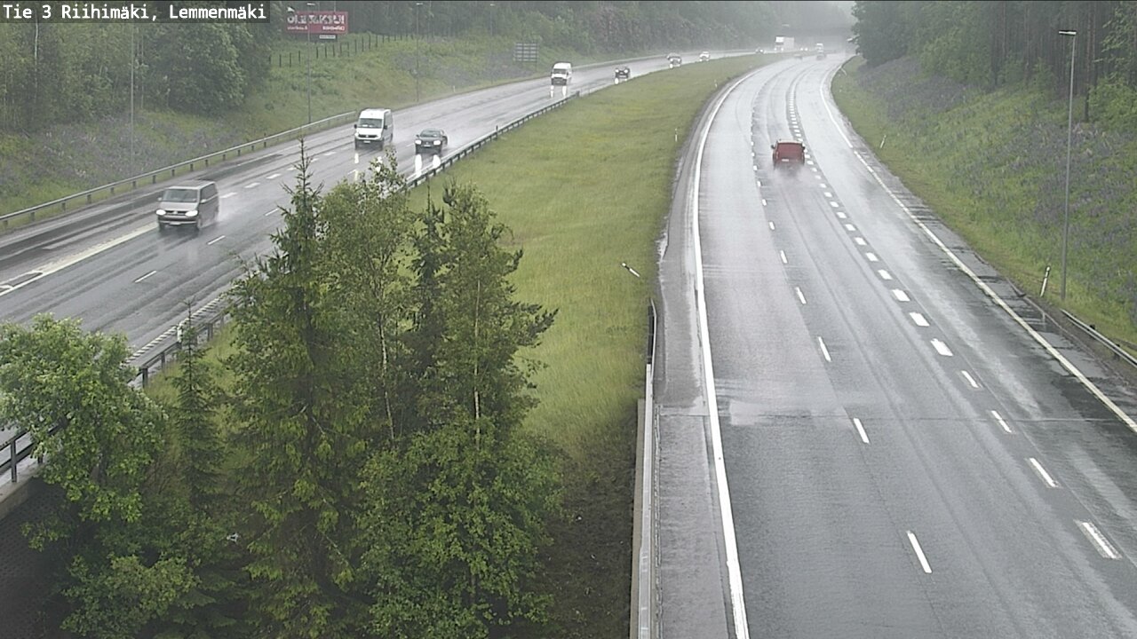 Weather Camera Image Väg 3 Riihimäki, Lemmenmäki, Riihimäki, Kanta-Häme