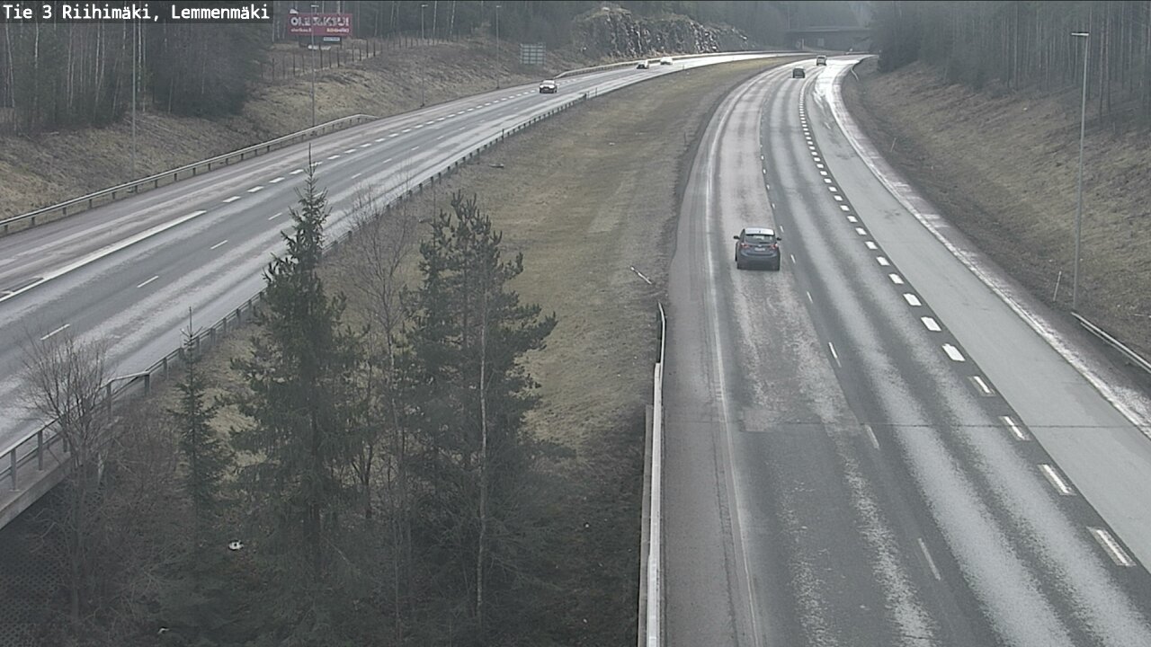 Weather Camera Image Road 3 Riihimäki, Lemmenmäki, Riihimäki, Kanta-Häme