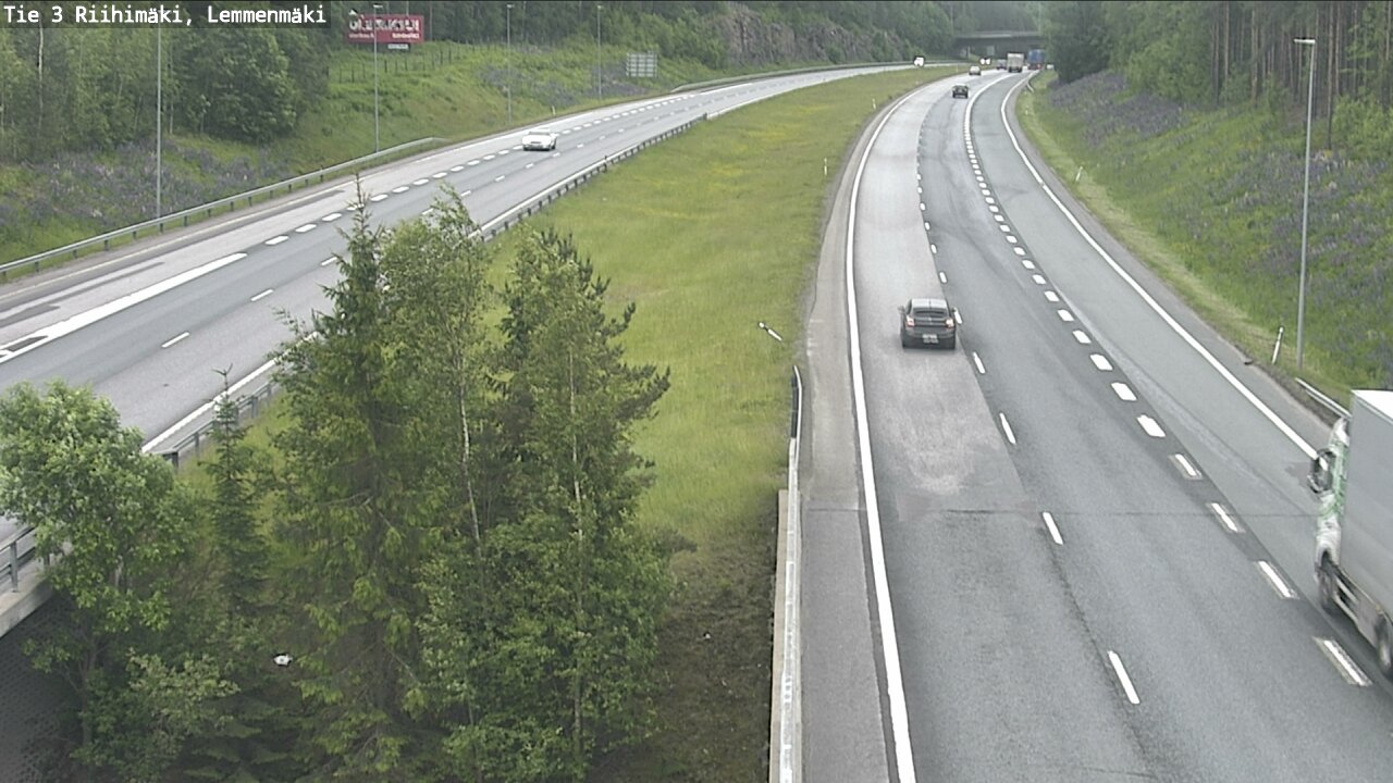 Weather Camera Image Road 3 Riihimäki, Lemmenmäki, Riihimäki, Kanta-Häme