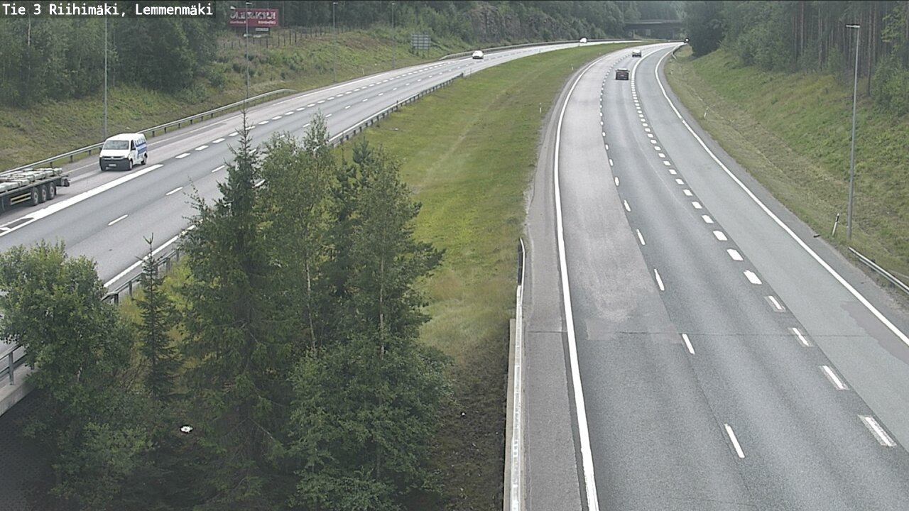 Weather Camera Image Road 3 Riihimäki, Lemmenmäki, Riihimäki, Kanta-Häme