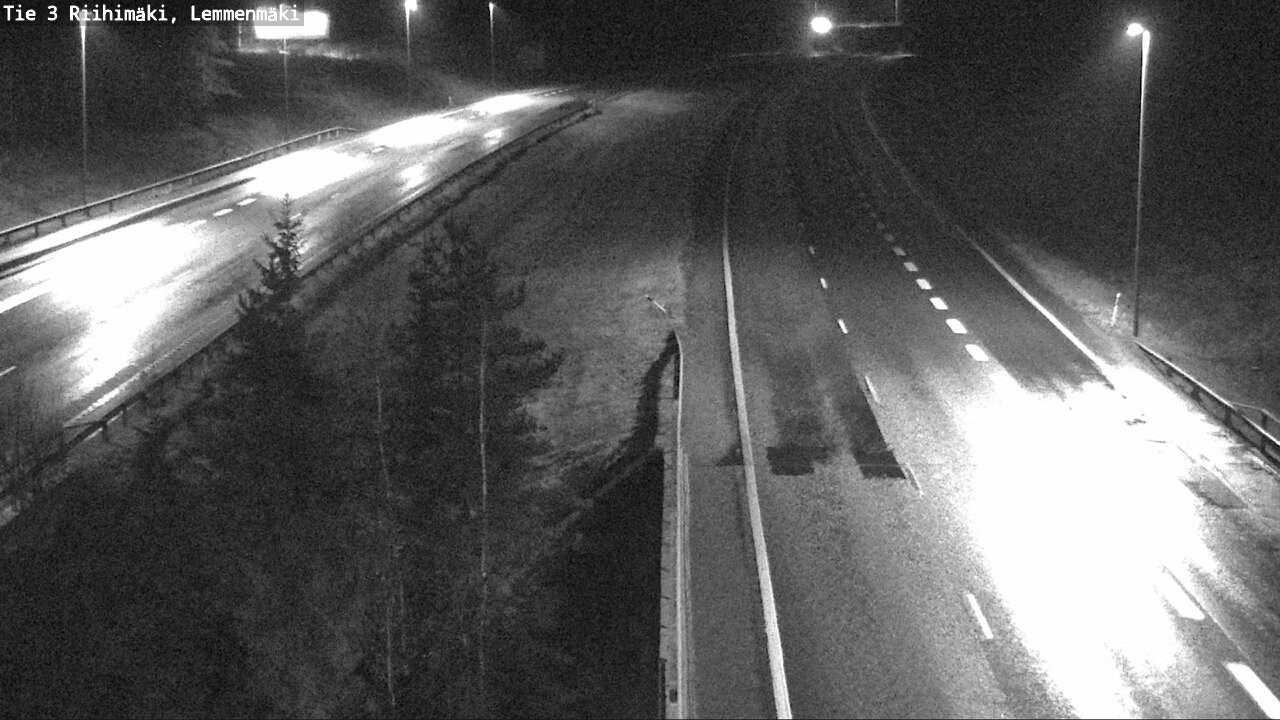 Weather Camera Image Väg 3 Riihimäki, Lemmenmäki, Riihimäki, Kanta-Häme