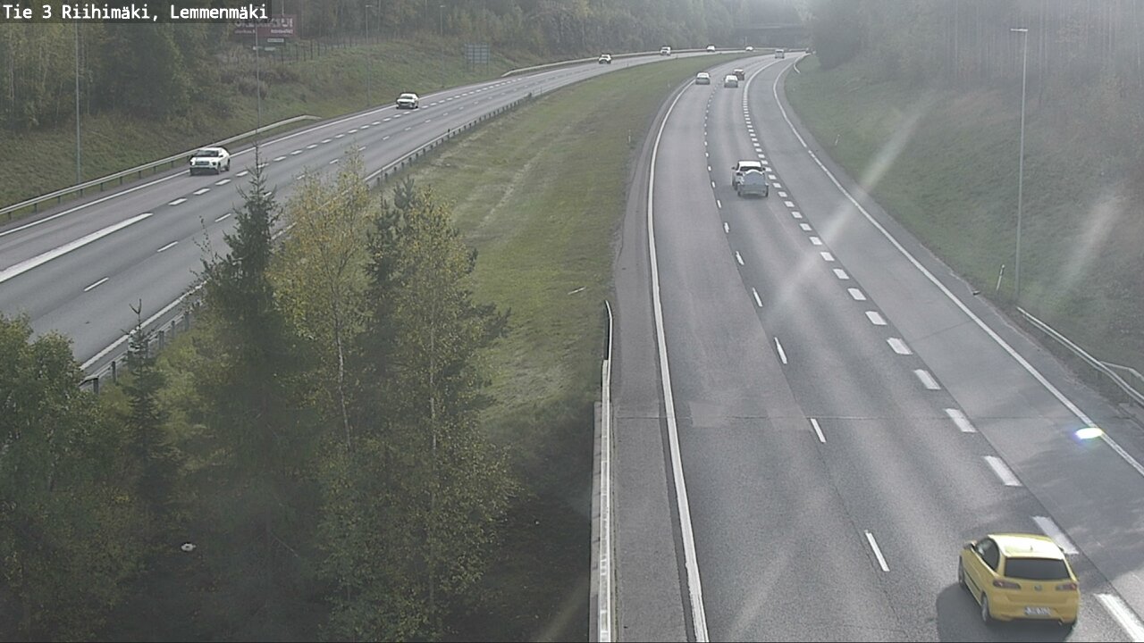 Weather Camera Image Väg 3 Riihimäki, Lemmenmäki, Riihimäki, Kanta-Häme