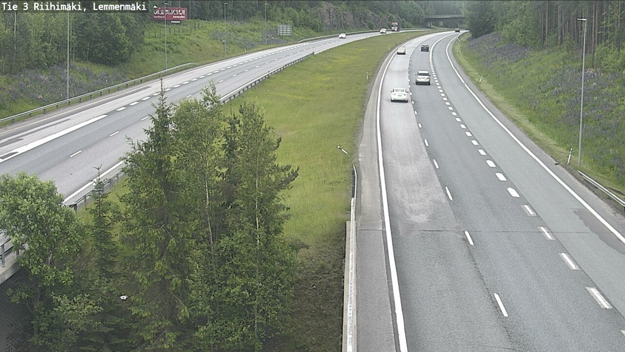 Kelikamerat Kuva Tie 3 Riihimäki, Lemmenmäki, Riihimäki, Kanta-Häme