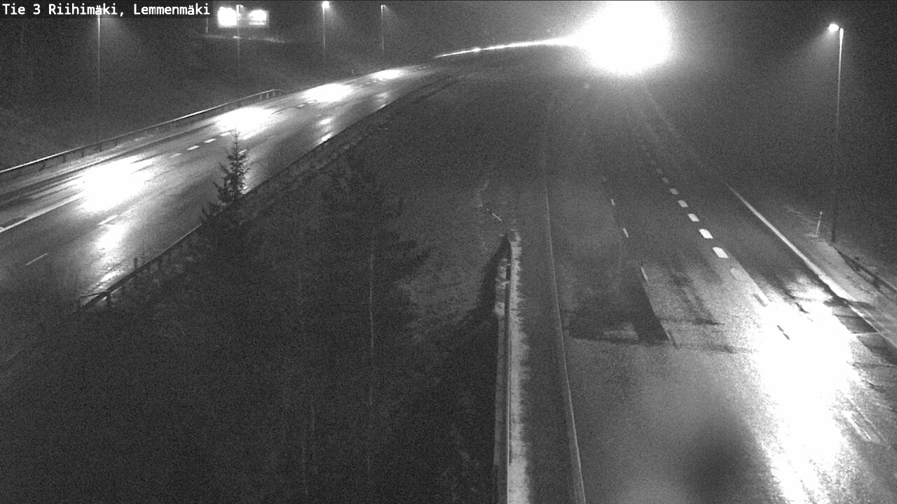 Weather Camera Image Road 3 Riihimäki, Lemmenmäki, Riihimäki, Kanta-Häme