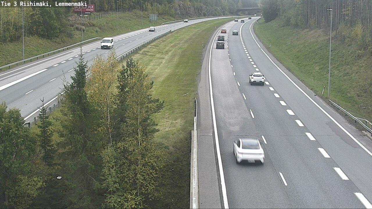 Weather Camera Image Road 3 Riihimäki, Lemmenmäki, Riihimäki, Kanta-Häme