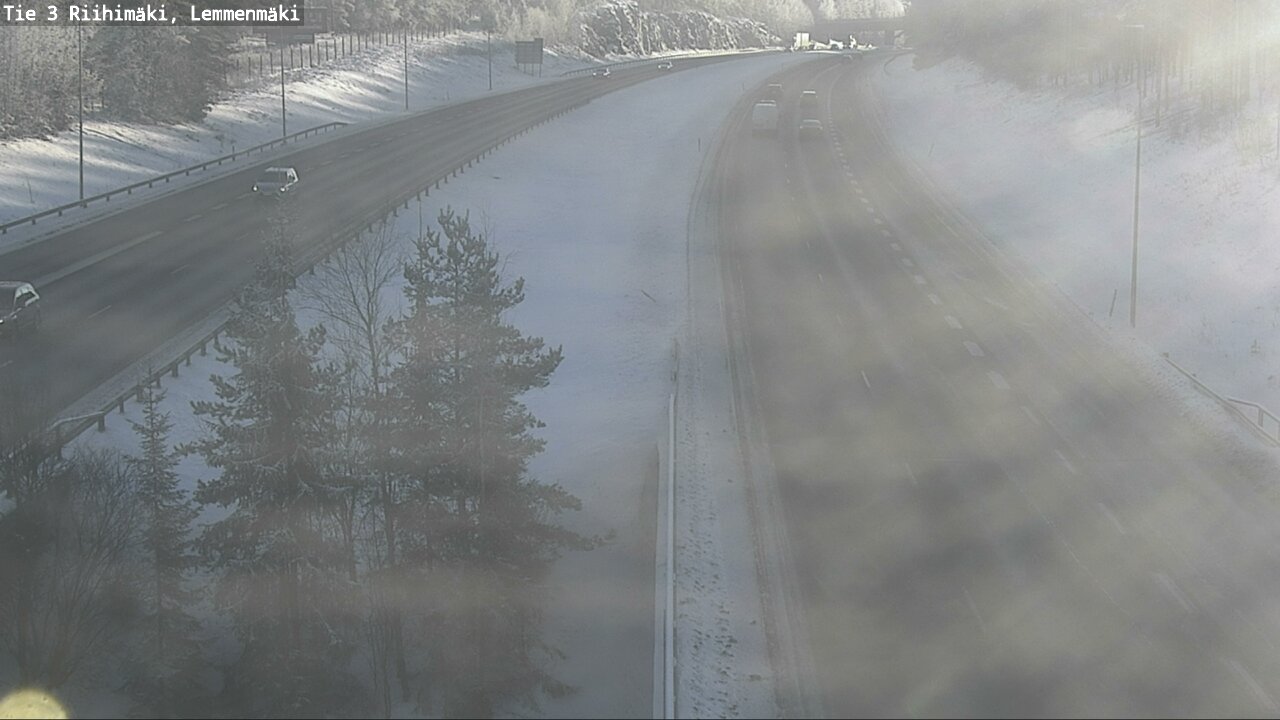 Weather Camera Image Väg 3 Riihimäki, Lemmenmäki, Riihimäki, Kanta-Häme