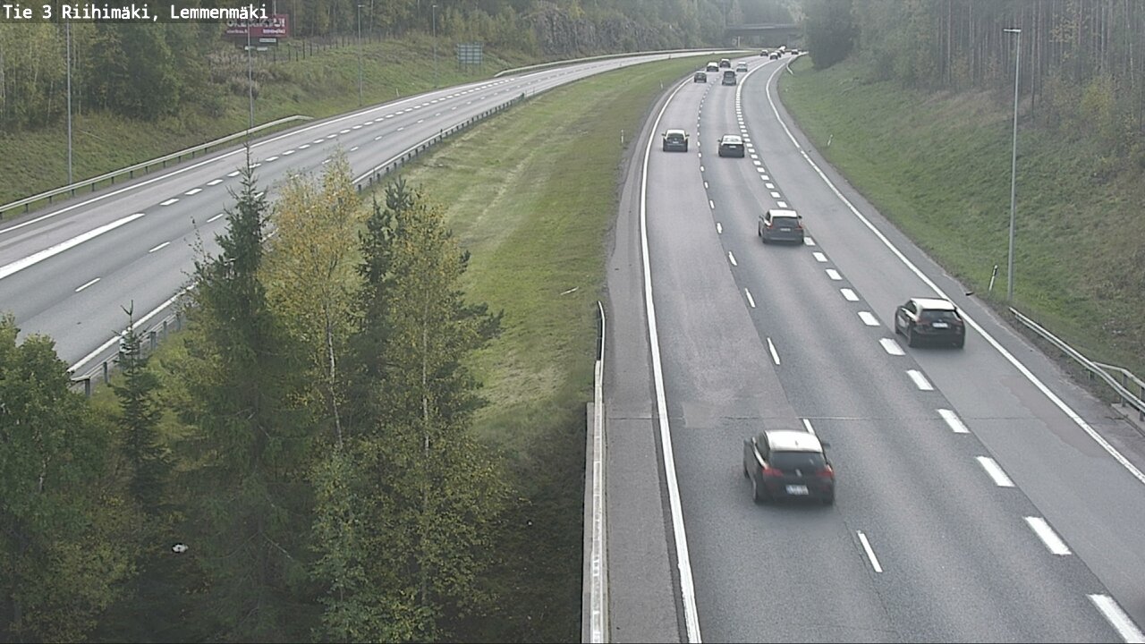 Weather Camera Image Road 3 Riihimäki, Lemmenmäki, Riihimäki, Kanta-Häme