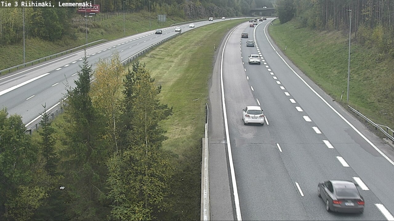 Weather Camera Image Road 3 Riihimäki, Lemmenmäki, Riihimäki, Kanta-Häme