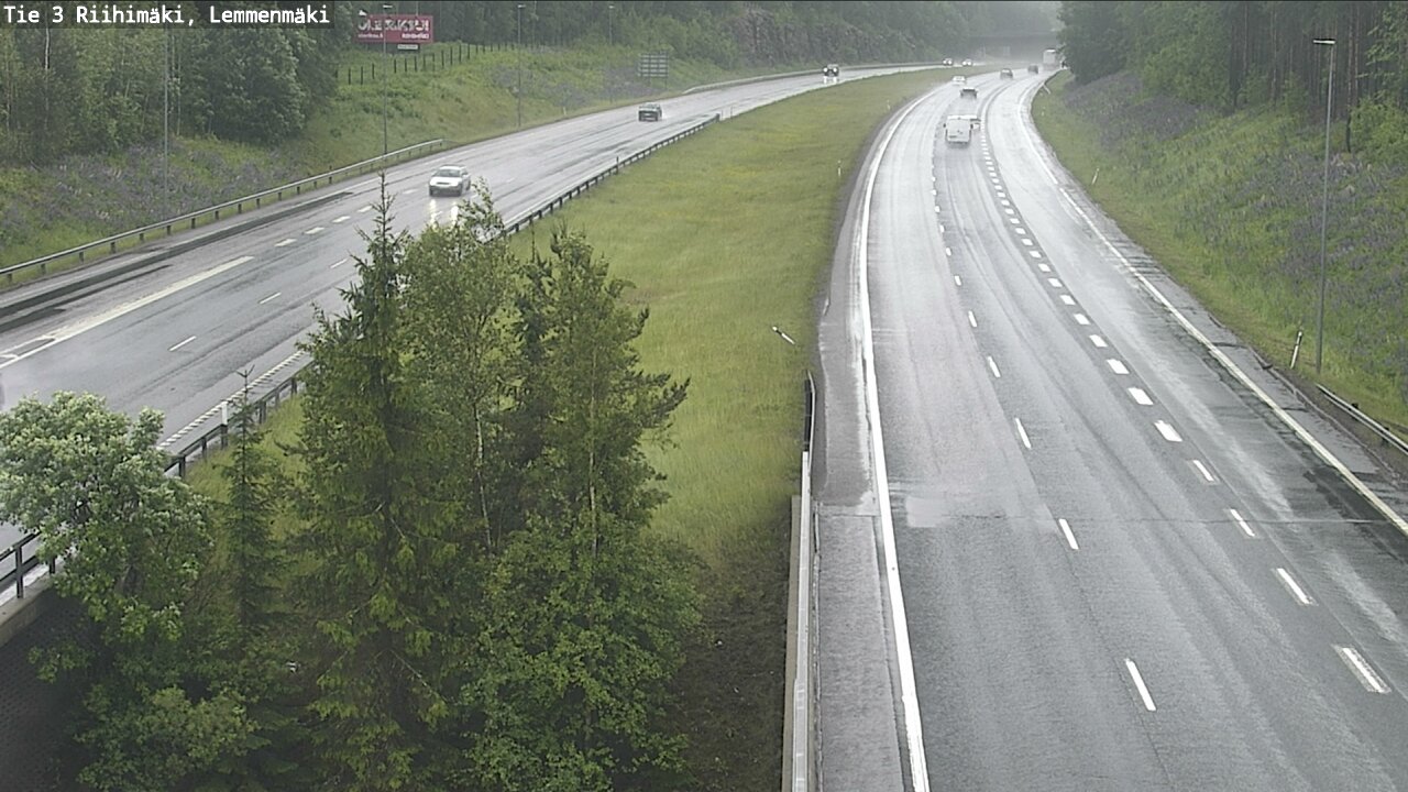 Weather Camera Image Väg 3 Riihimäki, Lemmenmäki, Riihimäki, Kanta-Häme