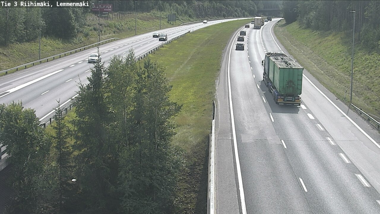 Weather Camera Image Road 3 Riihimäki, Lemmenmäki, Riihimäki, Kanta-Häme