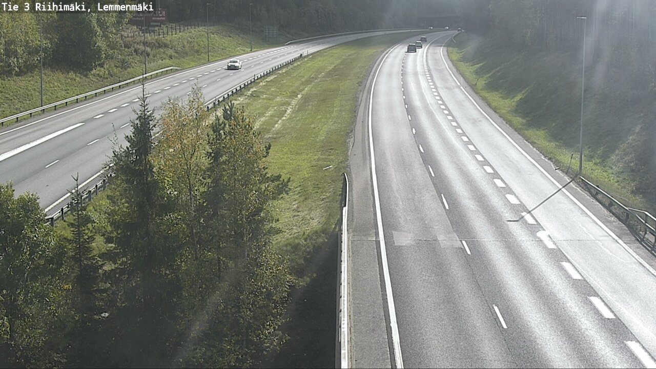 Weather Camera Image Väg 3 Riihimäki, Lemmenmäki, Riihimäki, Kanta-Häme