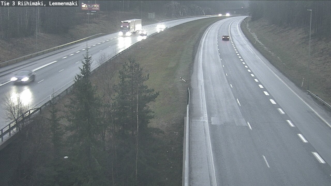 Weather Camera Image Road 3 Riihimäki, Lemmenmäki, Riihimäki, Kanta-Häme