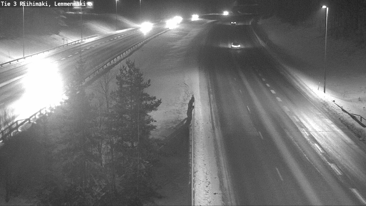 Weather Camera Image Road 3 Riihimäki, Lemmenmäki, Riihimäki, Kanta-Häme
