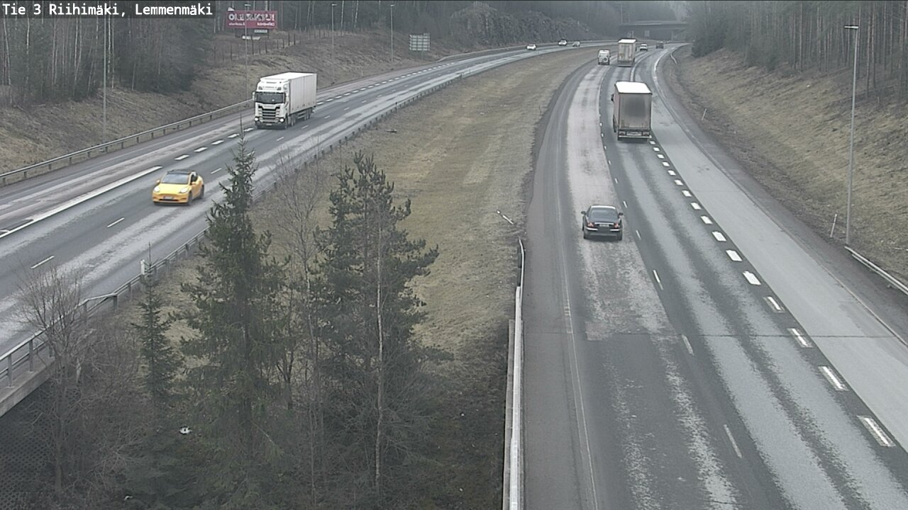 Weather Camera Image Road 3 Riihimäki, Lemmenmäki, Riihimäki, Kanta-Häme
