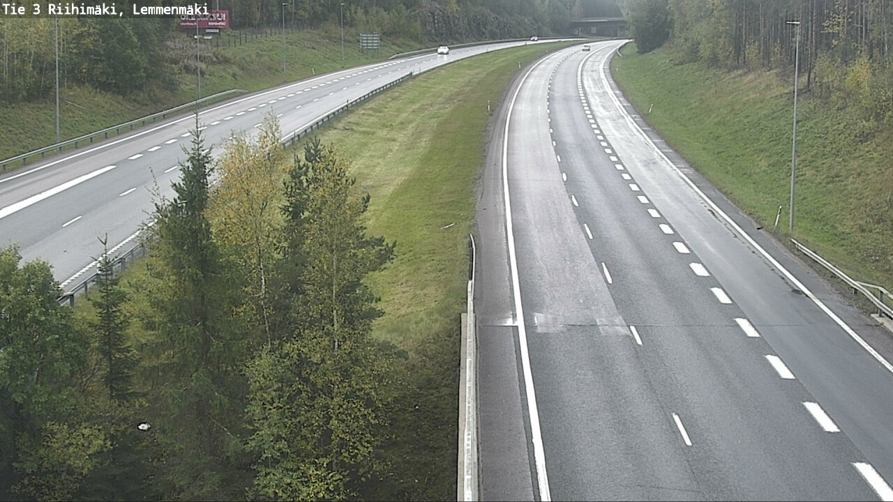 Weather Camera Image Road 3 Riihimäki, Lemmenmäki, Riihimäki, Kanta-Häme