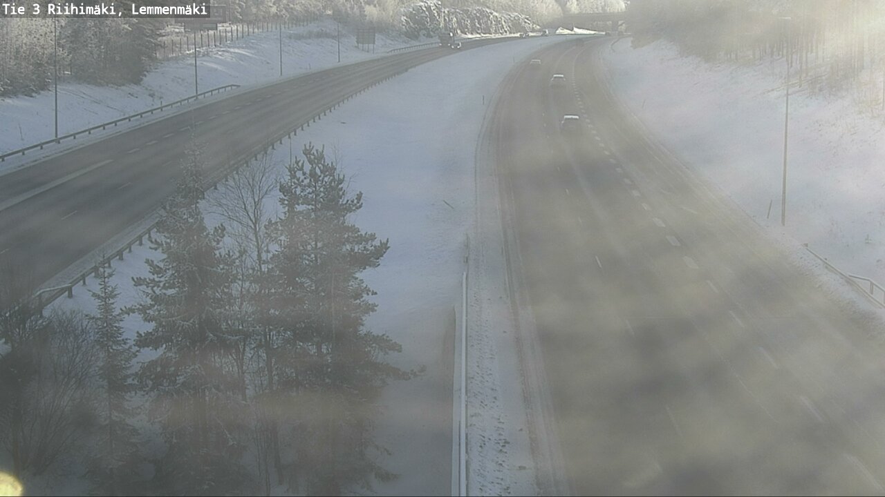 Weather Camera Image Väg 3 Riihimäki, Lemmenmäki, Riihimäki, Kanta-Häme