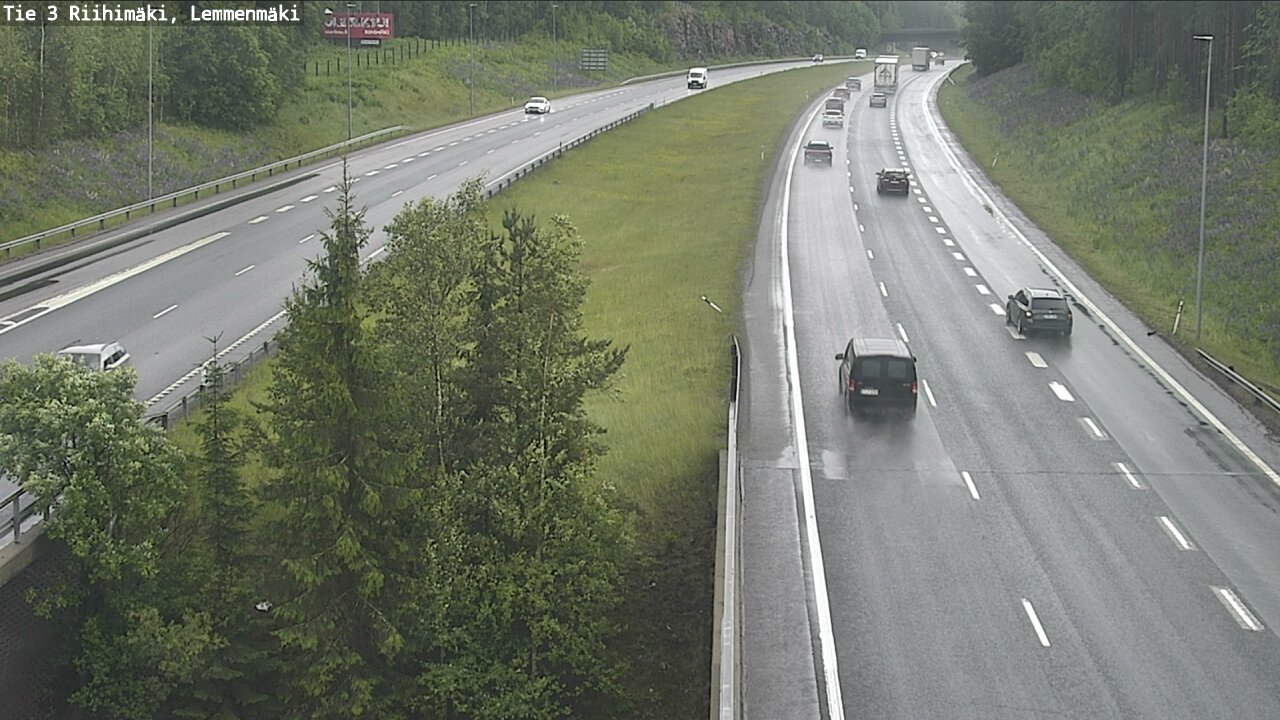 Weather Camera Image Väg 3 Riihimäki, Lemmenmäki, Riihimäki, Kanta-Häme
