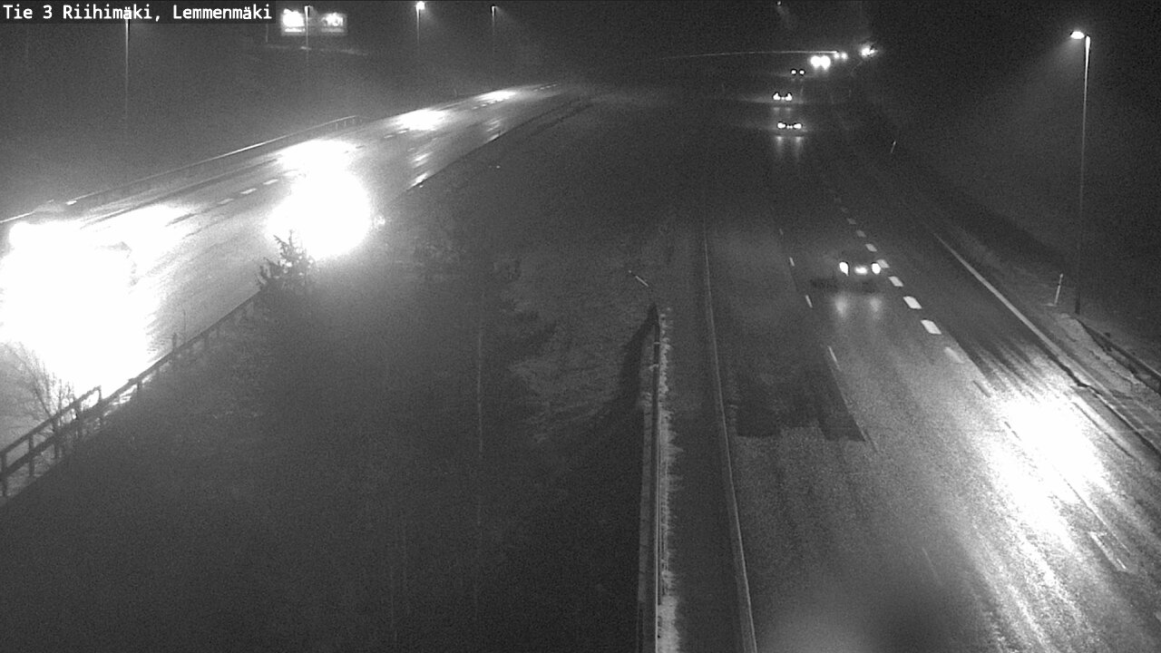 Weather Camera Image Road 3 Riihimäki, Lemmenmäki, Riihimäki, Kanta-Häme