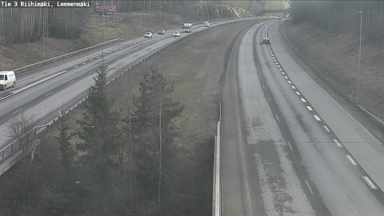 Weather Camera Image Road 3 Riihimäki, Lemmenmäki, Riihimäki, Kanta-Häme
