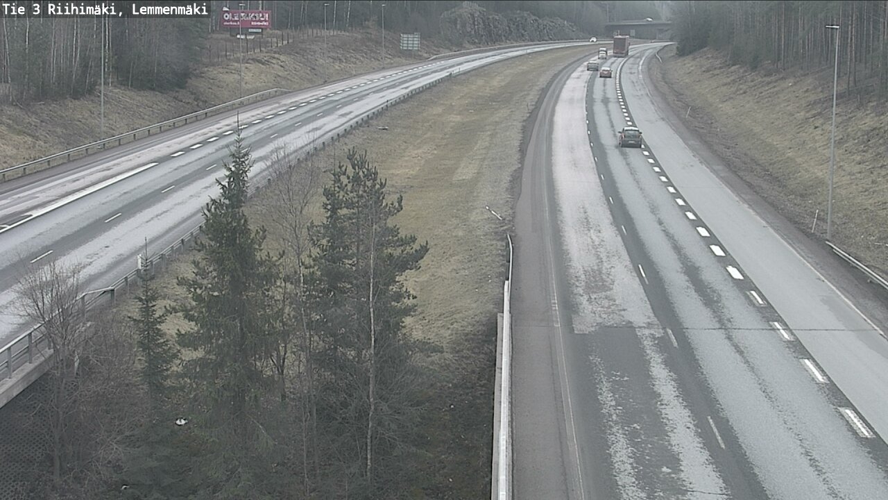 Weather Camera Image Road 3 Riihimäki, Lemmenmäki, Riihimäki, Kanta-Häme