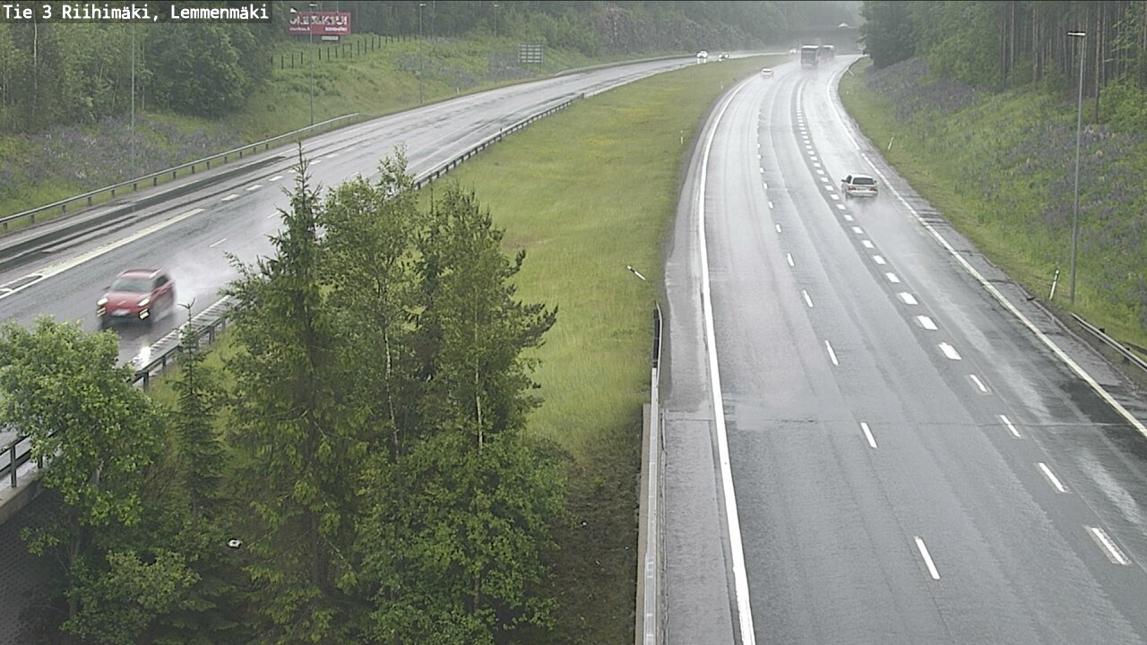 Weather Camera Image Väg 3 Riihimäki, Lemmenmäki, Riihimäki, Kanta-Häme