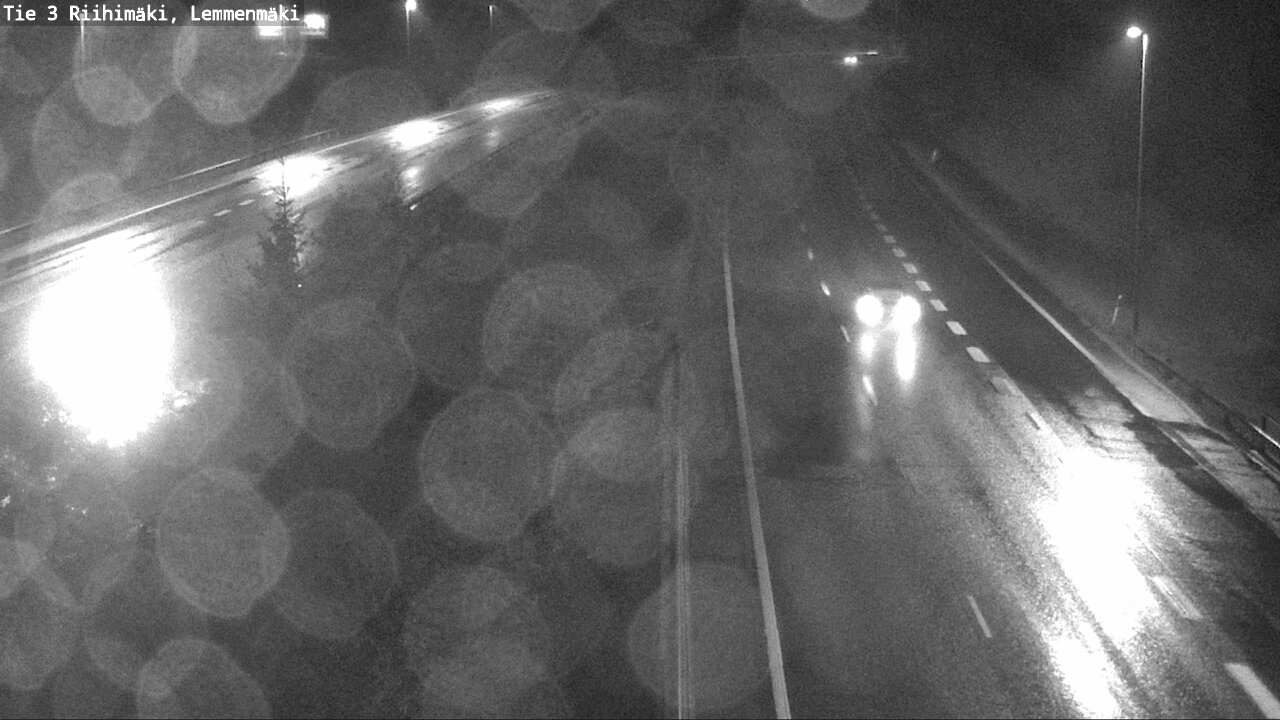 Weather Camera Image Road 3 Riihimäki, Lemmenmäki, Riihimäki, Kanta-Häme