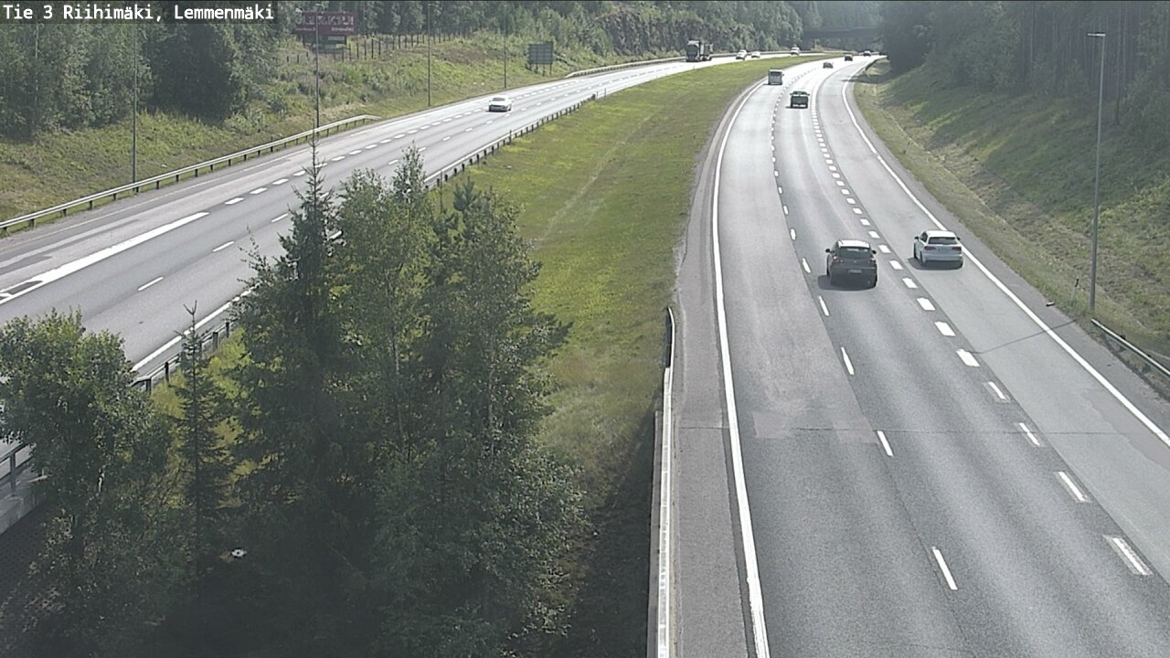 Weather Camera Image Road 3 Riihimäki, Lemmenmäki, Riihimäki, Kanta-Häme