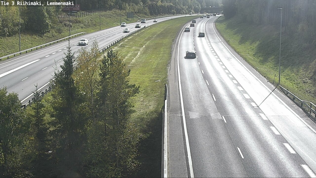 Weather Camera Image Väg 3 Riihimäki, Lemmenmäki, Riihimäki, Kanta-Häme