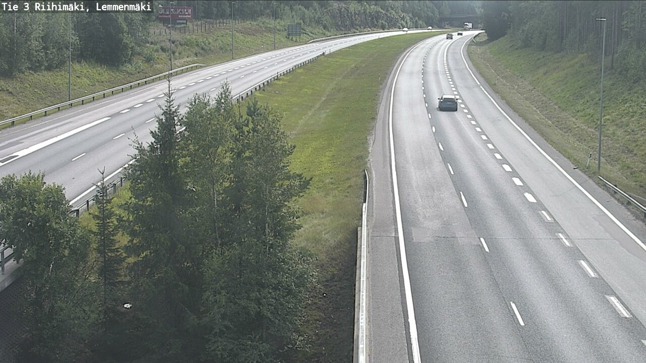 Weather Camera Image Road 3 Riihimäki, Lemmenmäki, Riihimäki, Kanta-Häme
