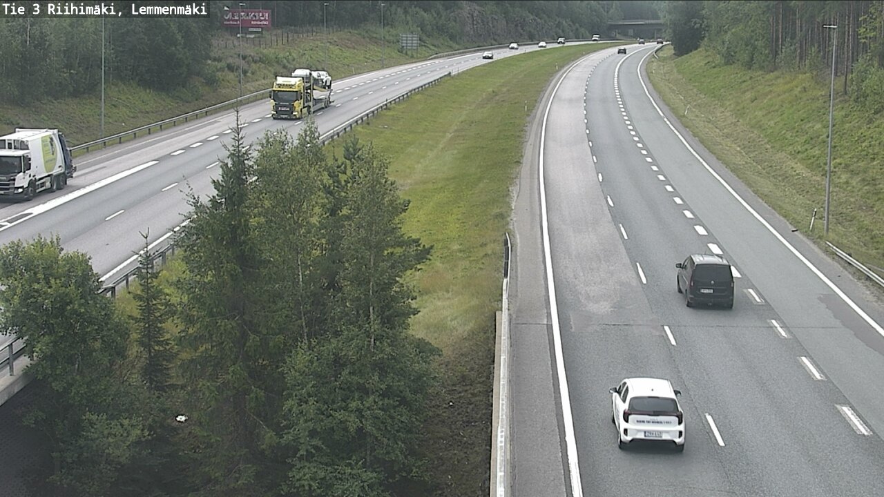 Weather Camera Image Väg 3 Riihimäki, Lemmenmäki, Riihimäki, Kanta-Häme