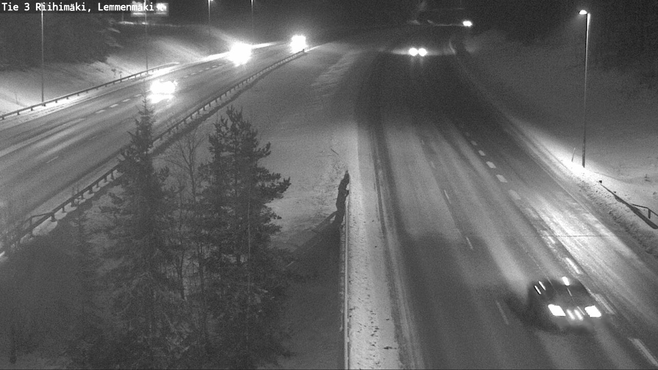 Weather Camera Image Road 3 Riihimäki, Lemmenmäki, Riihimäki, Kanta-Häme